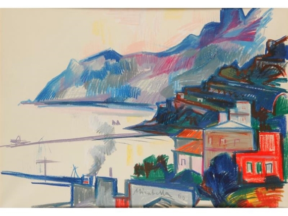 Costiera Amalfitana by Saro Mirabella, 1960