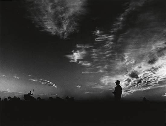 Cowboys in Spain by Gordon Parks, 1950-1968; printed 1970s