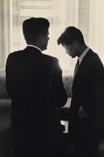 Jacques Lowe | Jack and Bobby Kennedy (1969) | MutualArt