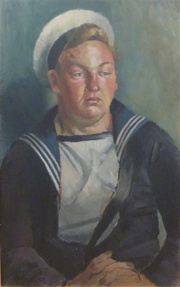 Portrait of a Sailor by Gerald French, 1953