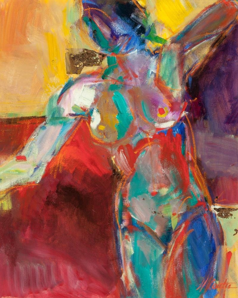 Artwork by Harry W. Coate, Abstract Woman, Made of Oil on canvas board