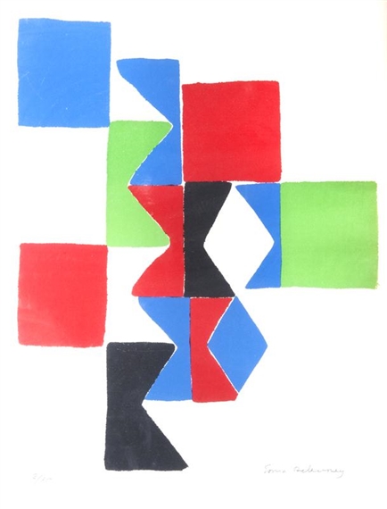 Untitled by Sonia Delaunay, circa 1970