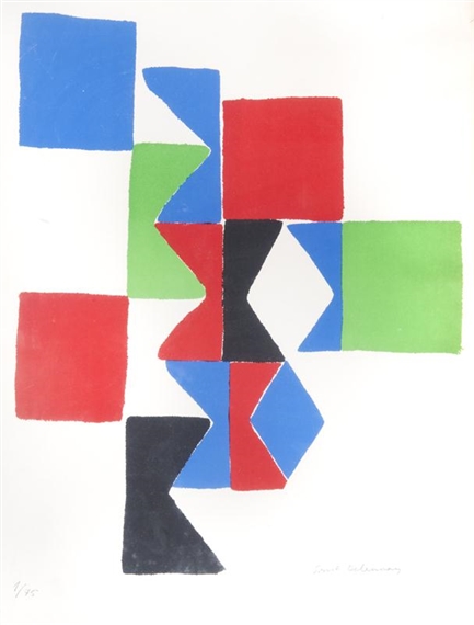 Untitled by Sonia Delaunay, circa 1970