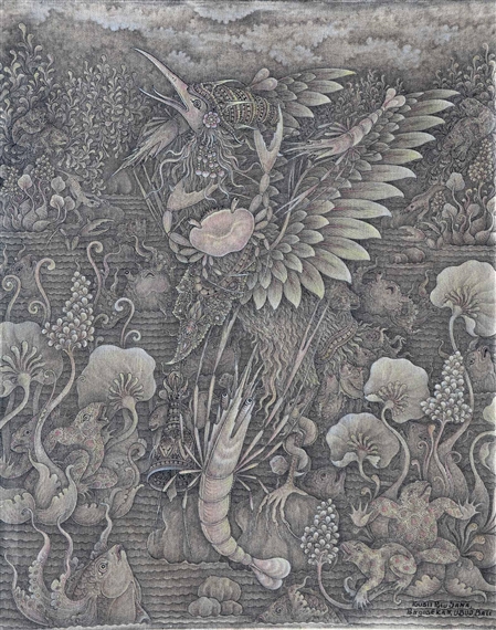 Cangak Baka by I Gusti Putu Sana