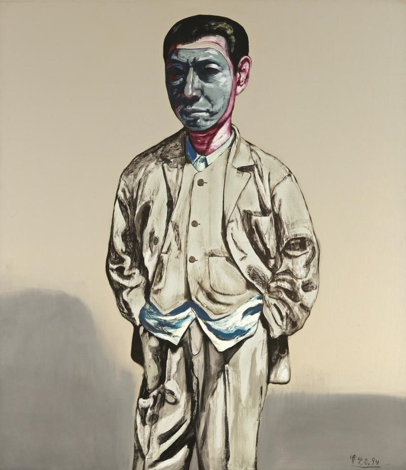 Zeng Fanzhi MEAT (1992) MutualArt