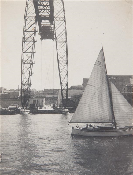 Pont transbordeur, Marseille by Germaine Krull, circa 1930