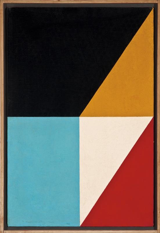 Artwork by Frederick Hammersley, Fractions #17, Made of Oil on canvas