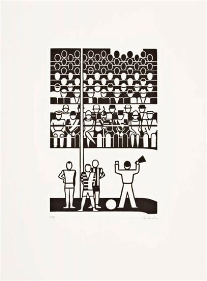 Circus by Gerd Arntz, 1927