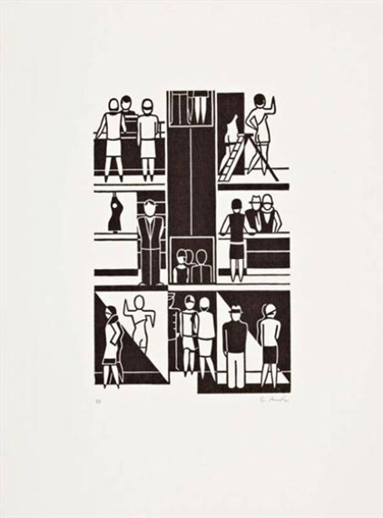 Store by Gerd Arntz, 1927