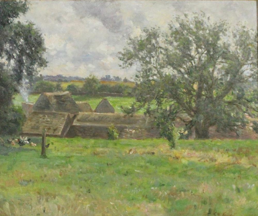 Artwork by Charles Neil Knight, LANDSCAPE, Made of Oil on canvas