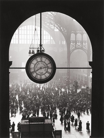 Farewell to Servicemen Penn Station 1943 by Alfred Eisenstaedt, Printed 1991