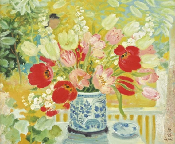 BOUQUET OF FLOWERS by Lê Phổ