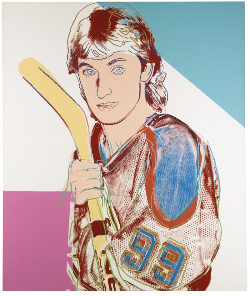 WAYNE GRETZKY by Andy Warhol, 1983