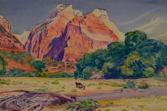 Dodge Macknight | Zion Canyon, Utah | MutualArt