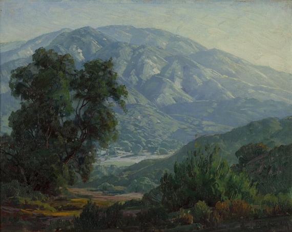 California Slopes by Paul Grimm, 1938