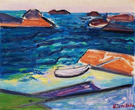 Motif from the west coast, Sweden by Tor Bjurström