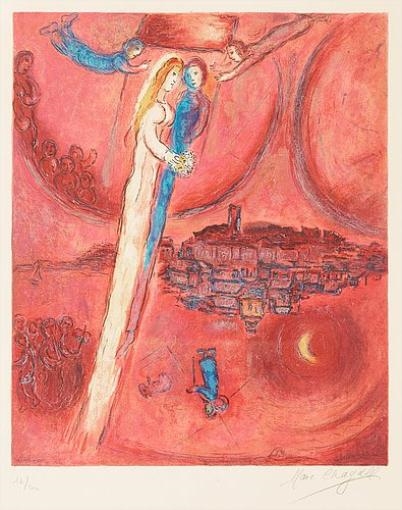 Le cantique des cantiques by Marc Chagall, Charles Sorlier, 1975