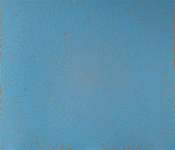 Blue Dome I (from the Endless Prayers series) by Y.Z. Kami, 2008