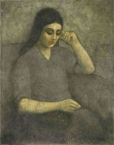 Untitled by Louay Kayali, 1963