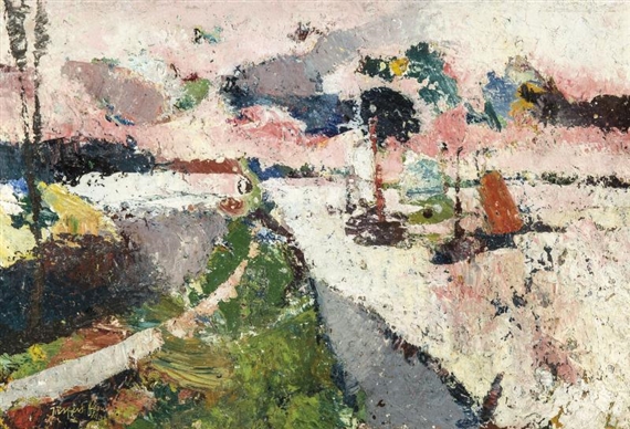 By the river Scheldt