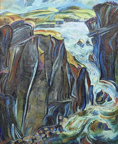 2 works; Welsh Rocks; Wildlife Studies - Ludwig Bauer