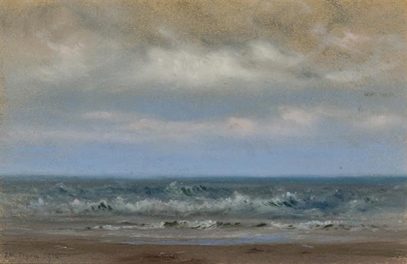 Dwight William Tryon | Morning Southeast Wind (1916) | MutualArt
