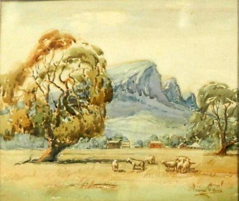 Mt Abrupt, Dunkeld by Thomas Henry Bone, 1946