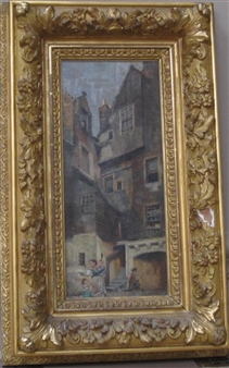 Bakehouse Close Edinburgh - W. Forrester