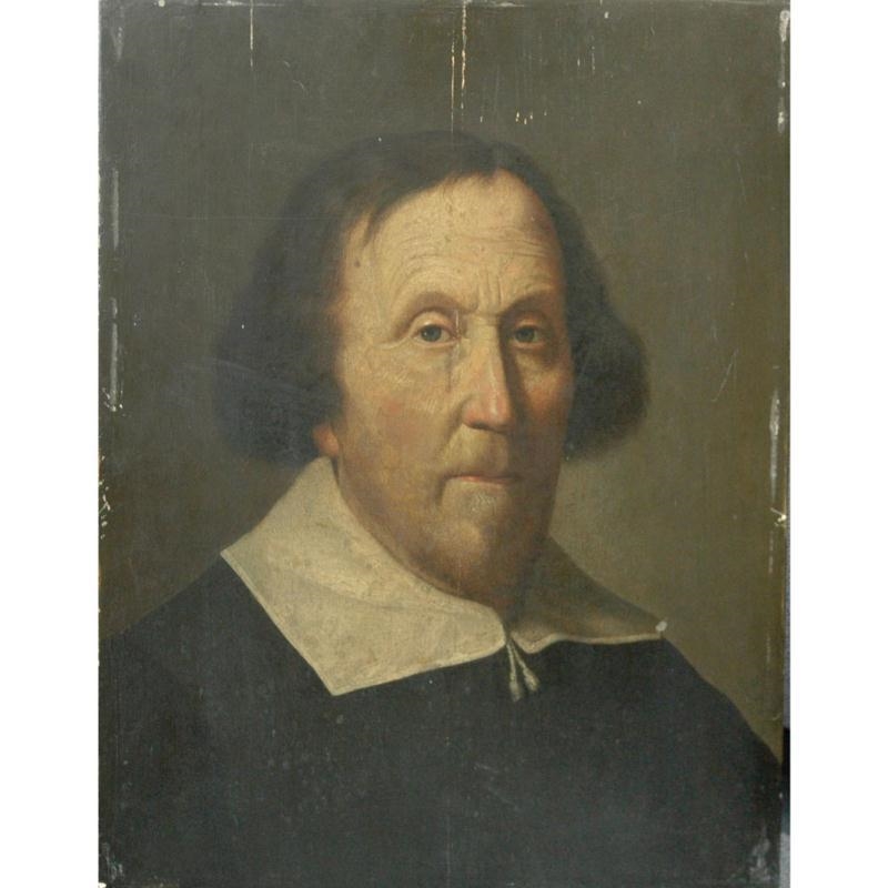 Portrait of a Man in a White Collar by Jan Lievens