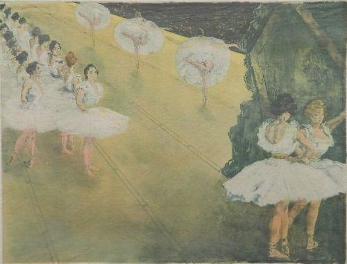 Le Ballet by Alexandre Lunois, 1897