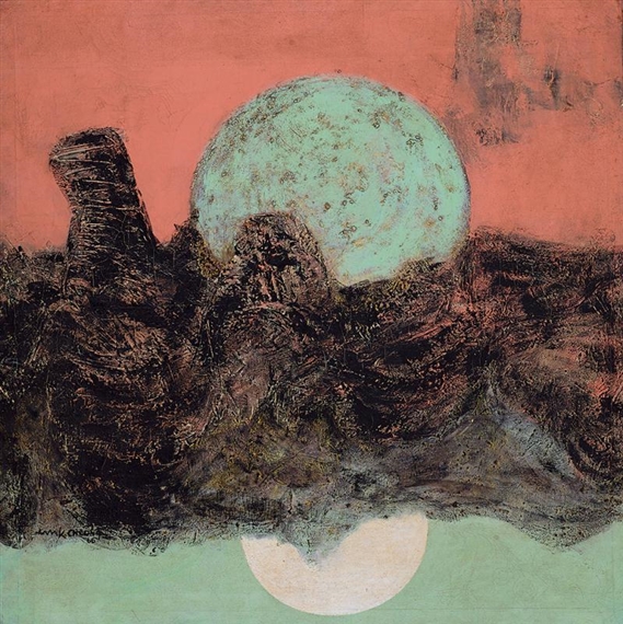 Sunset by Choong Kam Kow, 1966