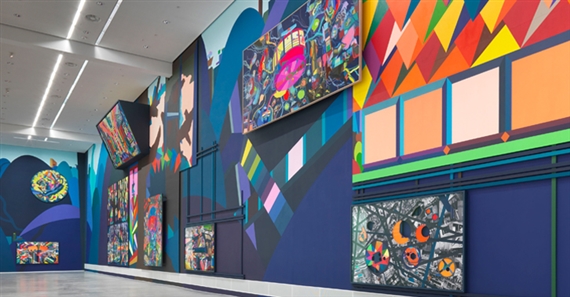 Franz Ackermann: Painting Forever - Berlinische Galerie