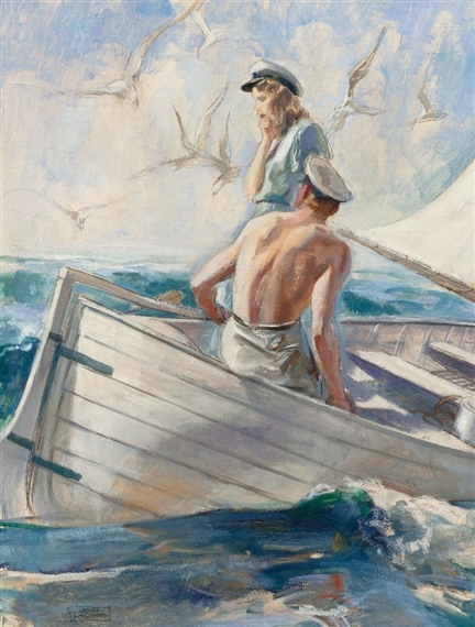 Coral Sea by John Lagatta, circa 1938