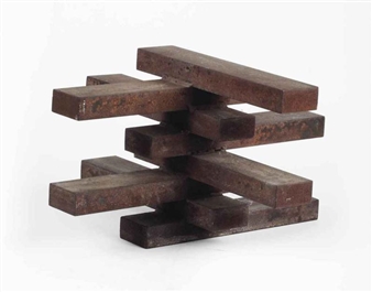 Acht gestapelde balken - Eight stacked beams - Carel Visser