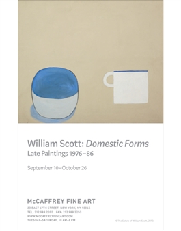William Scott: Domestic Forms - McCaffrey Fine Art, Upper East Side