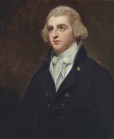Portrait of the Hon. Robert Banks Jenkinson by George Romney, 1770-1828