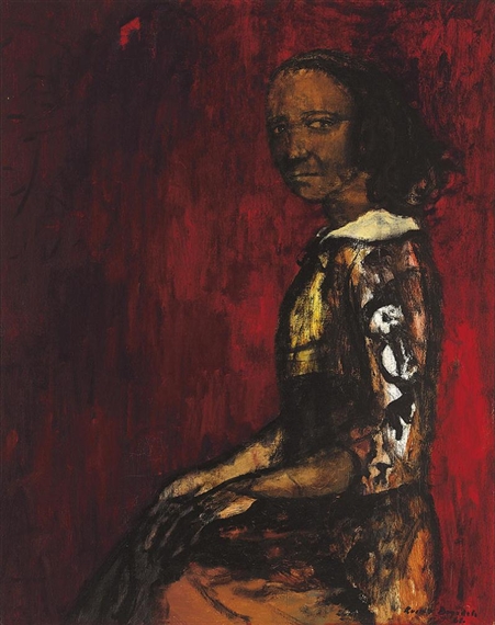 Half-caste Woman by Russell Drysdale, 1961