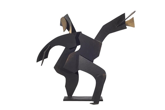 Fiesta (Maquette) by Inge King, 1989