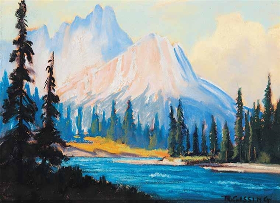 Untitled - In the Rockies by Roland Gissing