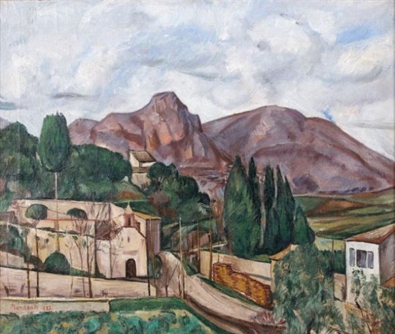 Paysage De Provence by Simon Mondzain, 1923