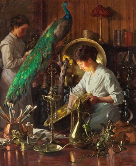 Polishing Silver - Thomas Frederick Mason Sheard