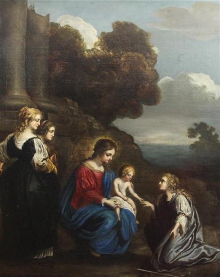 Gerard de Lairesse | The Mystic Marriage of St Catherine | MutualArt