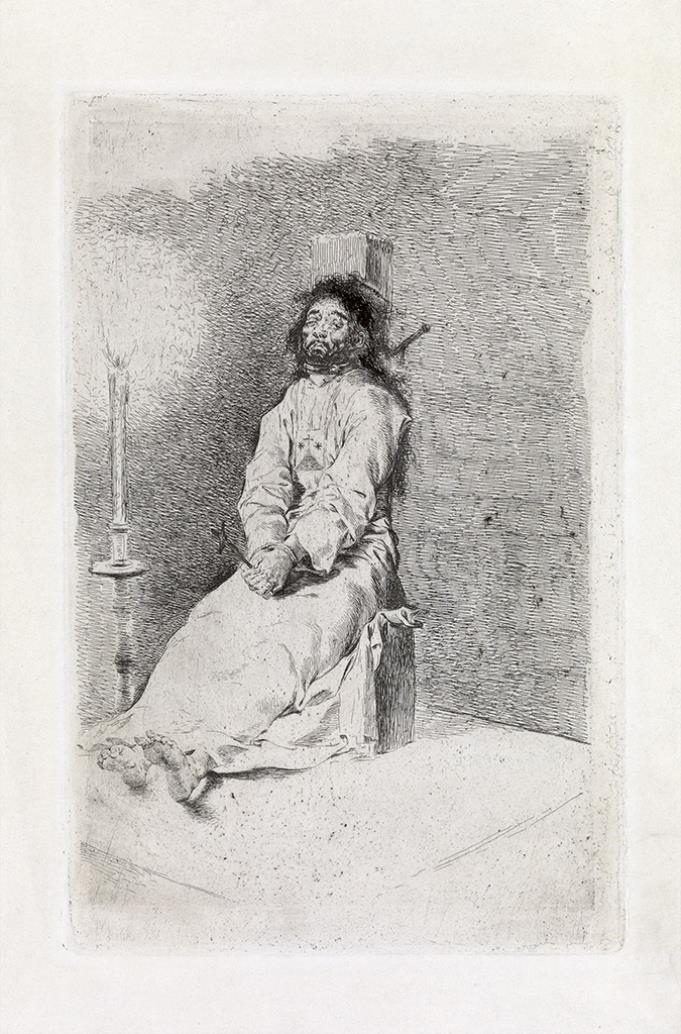 El Agarrotado by Francisco José de Goya y Lucientes, 1778-1780