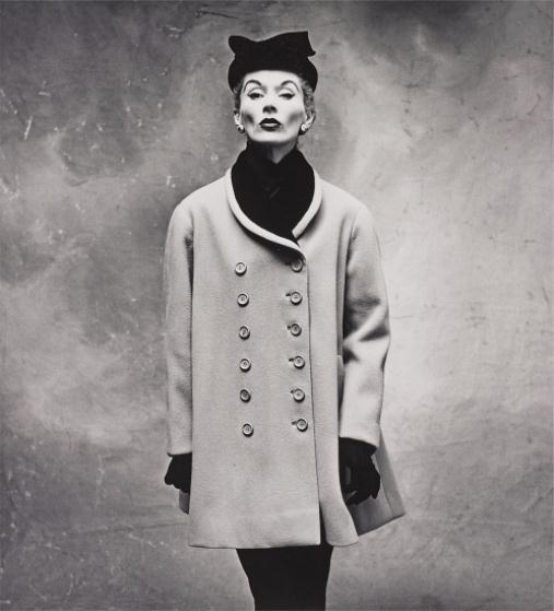 Balenciaga Little Great Coat (Lisa Fonssagrives-Penn) Paris 1950 by Irving Penn, Printed 1985