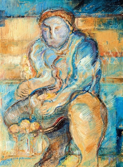 Potato Picker by Menyhért Tóth