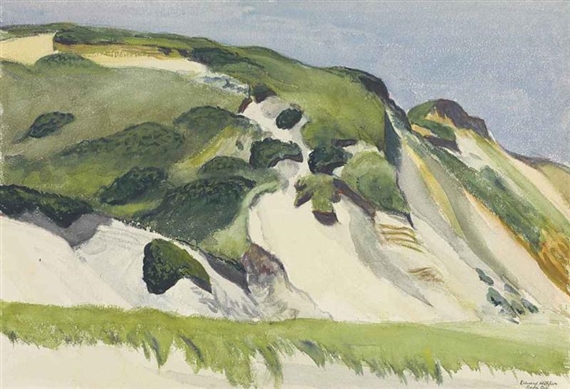 Dune at Truro by Edward Hopper, 1930