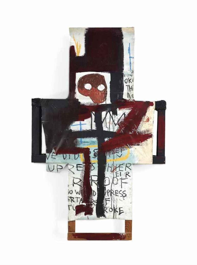 Jean-Michel Basquiat | Crisis X (1982) | MutualArt