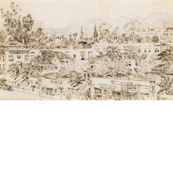 Los Angeles by Childe Hassam, 1927