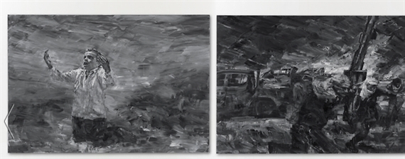 Yan Pei-Ming: Help! - Thaddaeus Ropac, Paris (Marais)