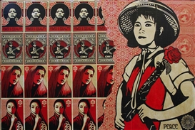 Urban and contemporary art, international galleries and site specific installations at Moniker Art Fair
